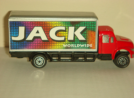 toy lorries with names on